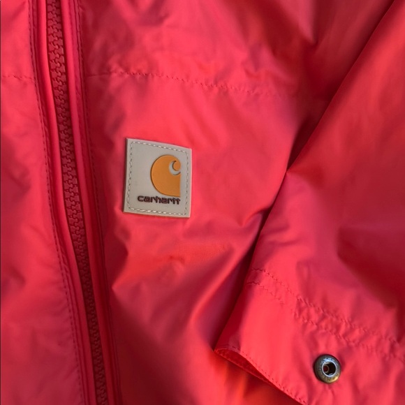 Pink Carhartt Raincoat with Hood - Picture 3 of 6